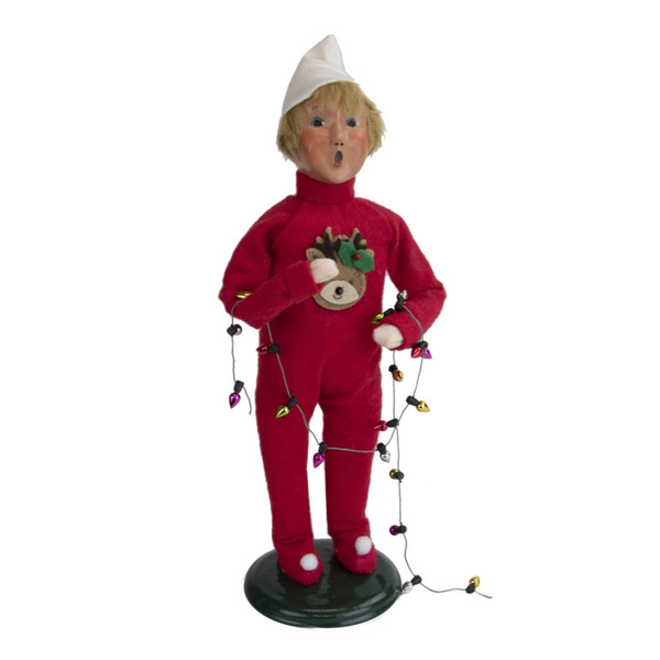 Byers Choice Decorating Boy Caroler