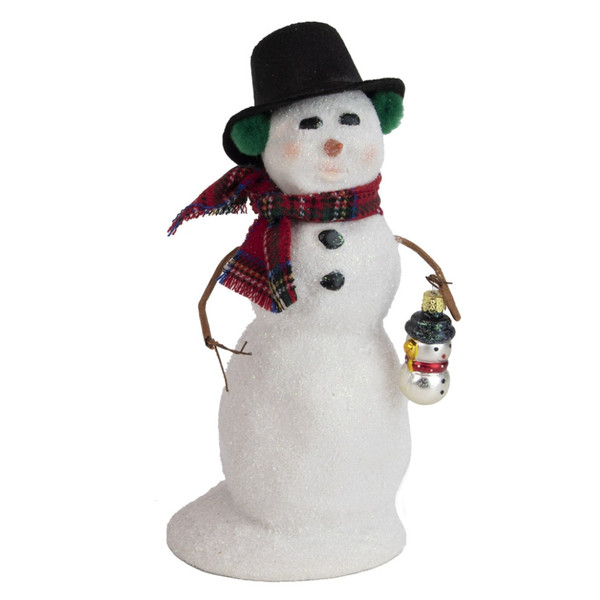 Byers Choice Snowman With Ornament