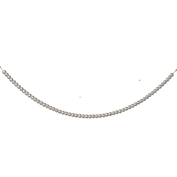 Silver Beaded Garland