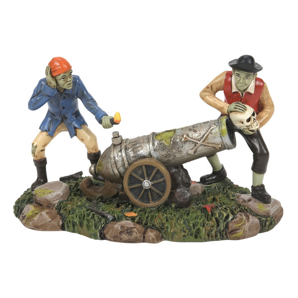 Department 56 - Halloween Village - Explosive Skullduggery