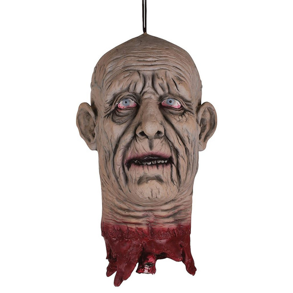 Hanging Severed Old Man Head