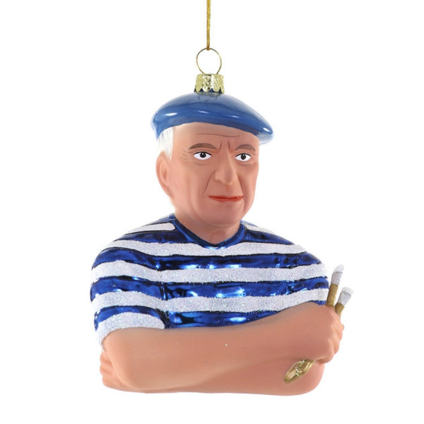 Cody Foster Glass Pablo Picasso Ornament