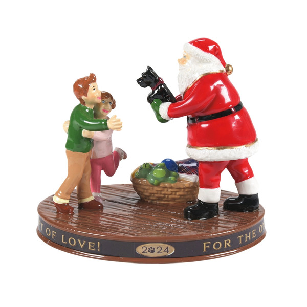 Department 56 - Snow Village - Santa Comes To Town 2024