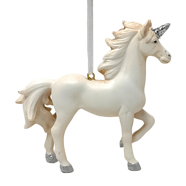 Unicorn Walking Hanging Ornament