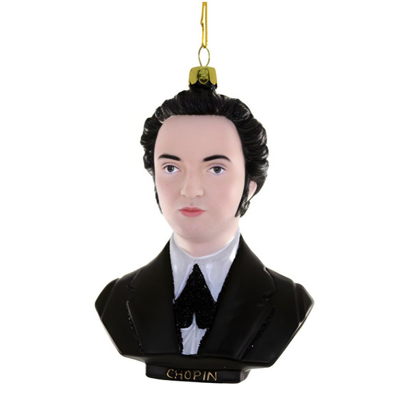 Chopin Composer Bust Ornament