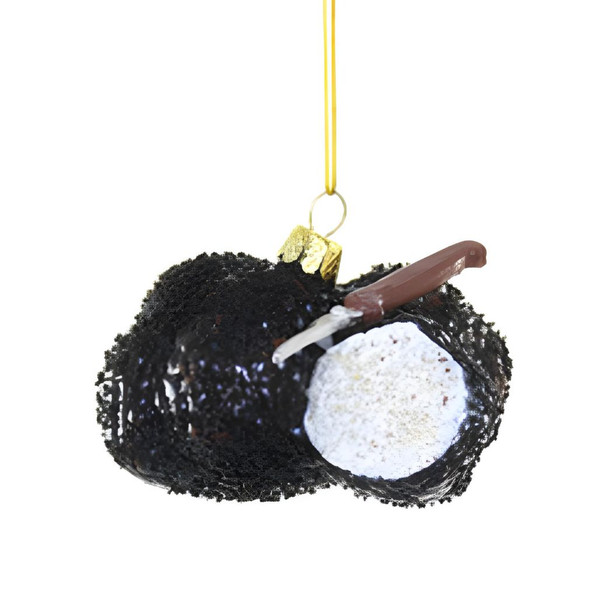 Black Truffles Christmas Ornament