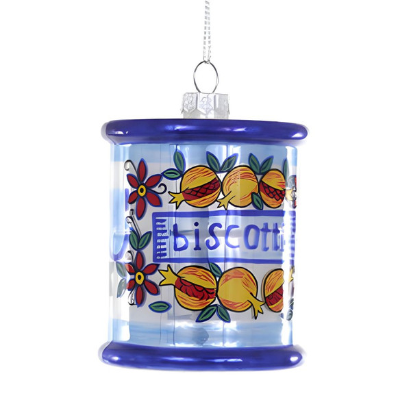 Italian Biscotti Jar Christmas Ornament