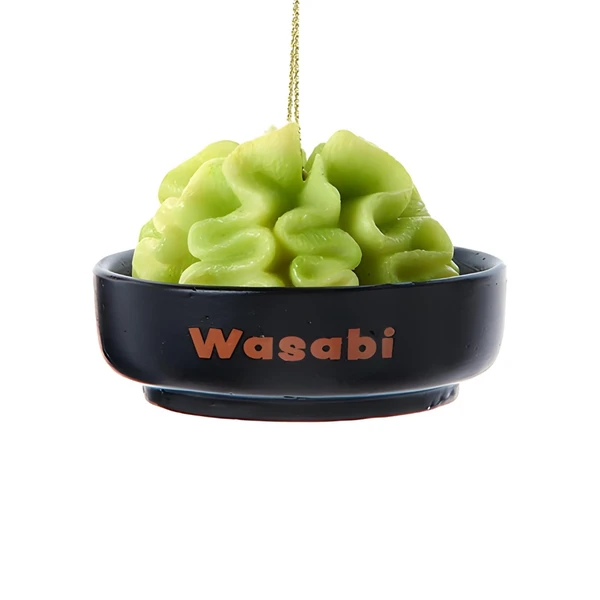 Wasabi Bowl Resin Ornament