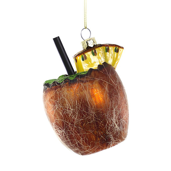 Pina Colada Tropical Drink Ornament