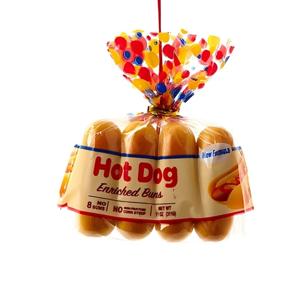 Hot Dog Buns In Bag Ornament