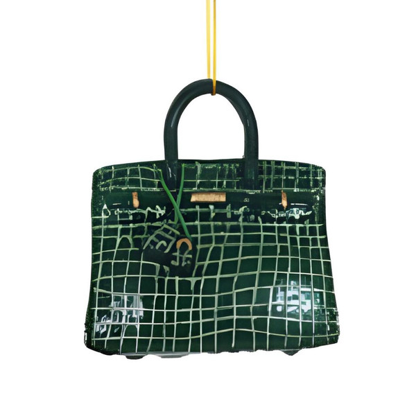 Emerald Haute Handbag Ornament