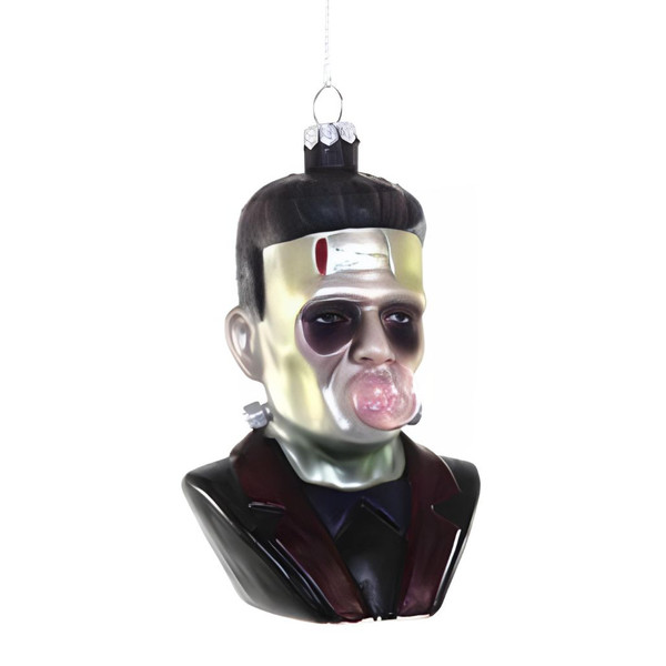 Frank Blowing Bubble Ornament