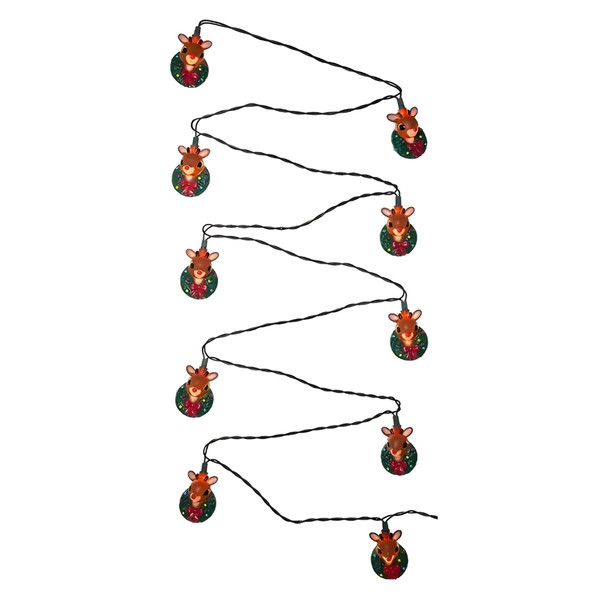 Rudolph In Wreath Light Set