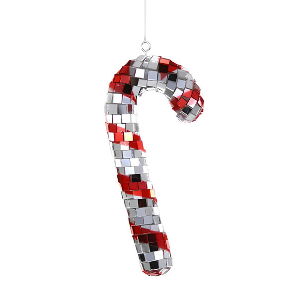 Disco Candy Cane Ornament