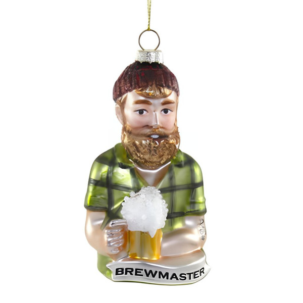 Brewmaster Beer Ornament