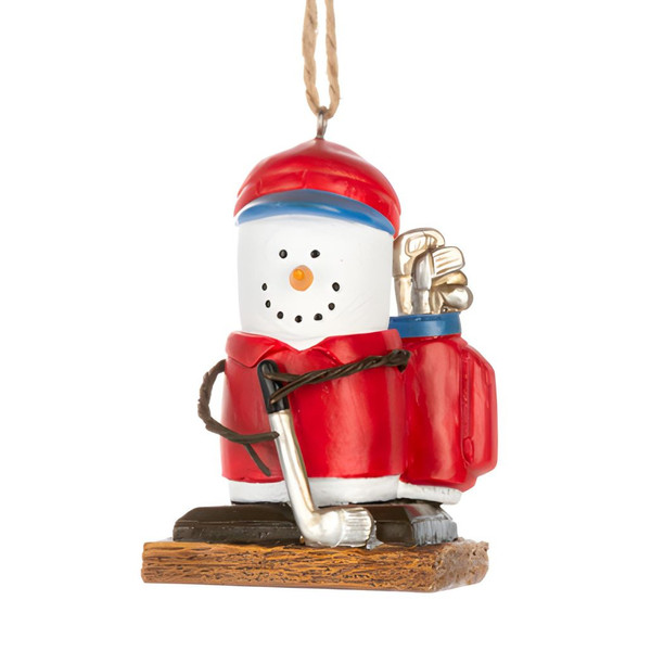 Smores Golf Ornament