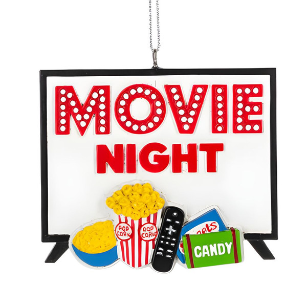 Movie Night Ornament