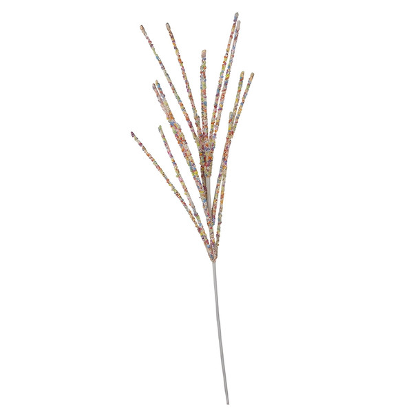 Multicolor Miniature Bead Spray, 29-Inch