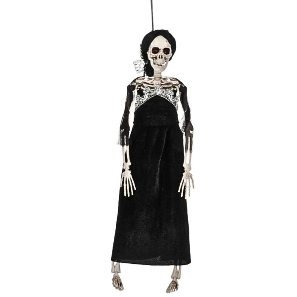 Victorian Skeleton - Black Dress