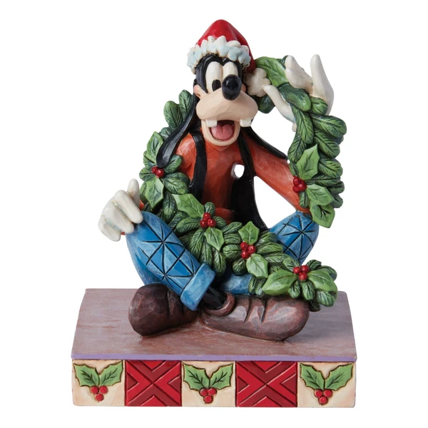 Jim Shore - Disney Traditions - Goofy Christmas Holiday Figurine