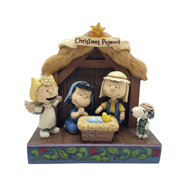 Jim Shore - Peanuts - Peanuts Christmas Pageant Figurine
