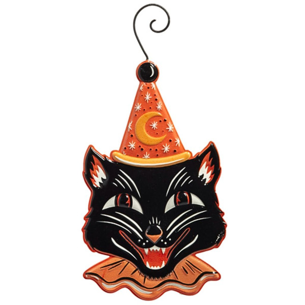 Retro Party Cat Sign