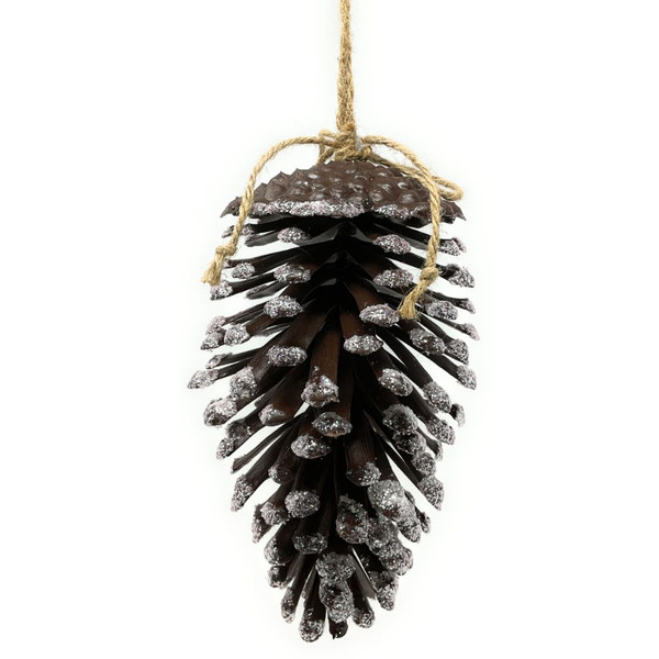 Glitter Pinecone Ornament