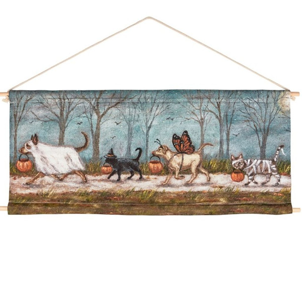 Spooky Pet Parade Wall Decor