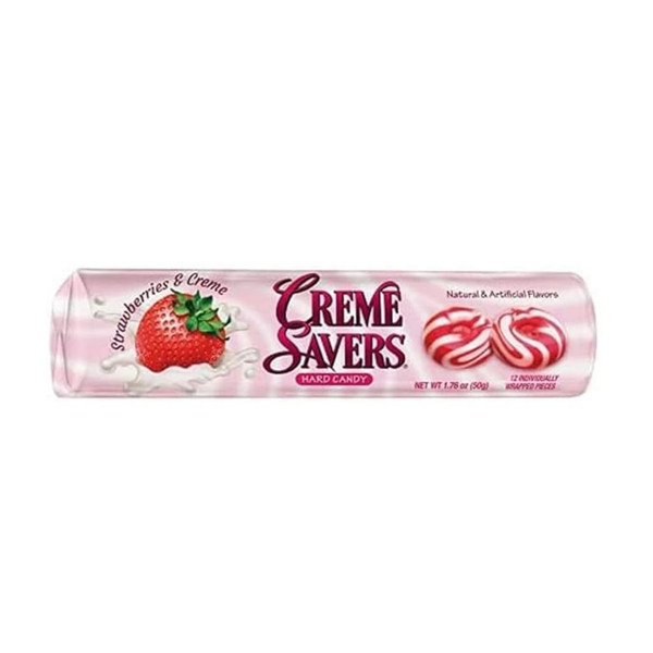 Strawberry & Cream Saver Rolls