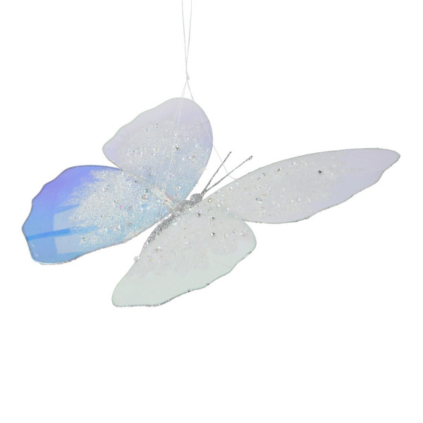 Large Iris Butterfly Ornament