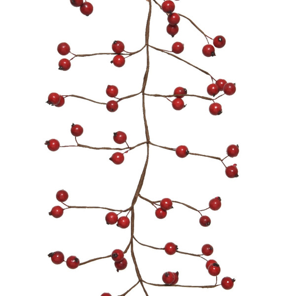 51 inch Red Foam Cranberries Garland