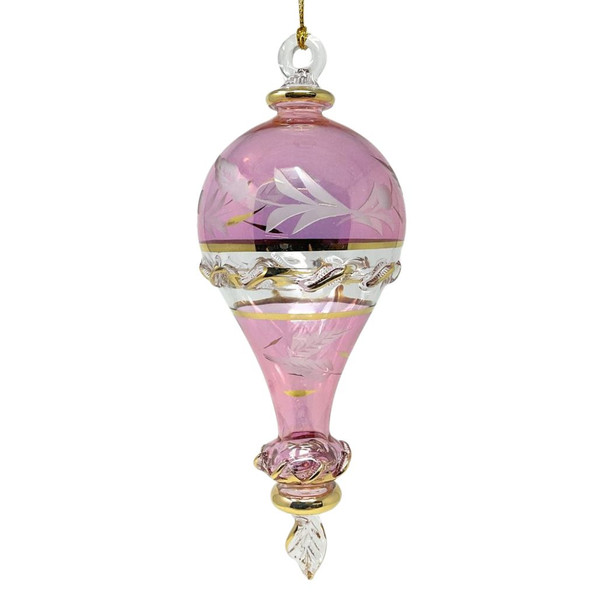 Pink Hot Air Balloon Ornament