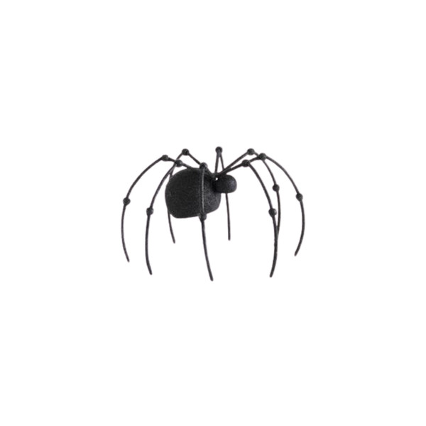 Small Metal Glitter Spider Halloween Decoration