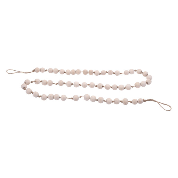 White Bead Garland