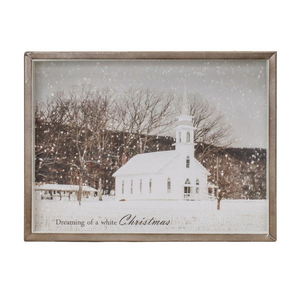 Dreaming of a White Christmas Frame