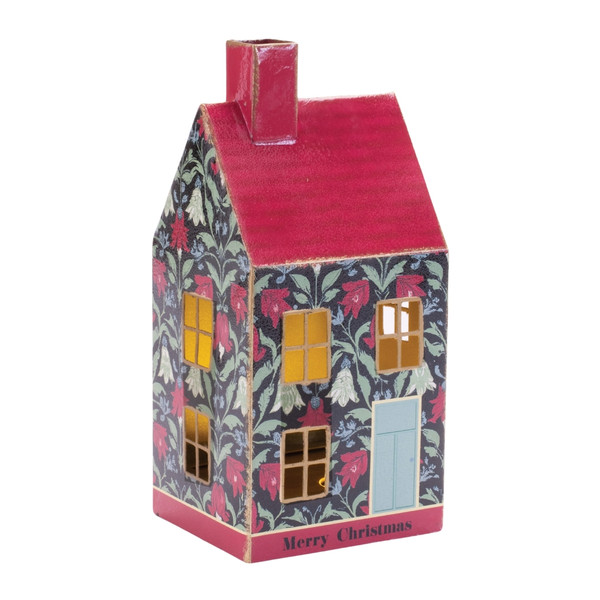 Merry Christmas Holiday House Figurine