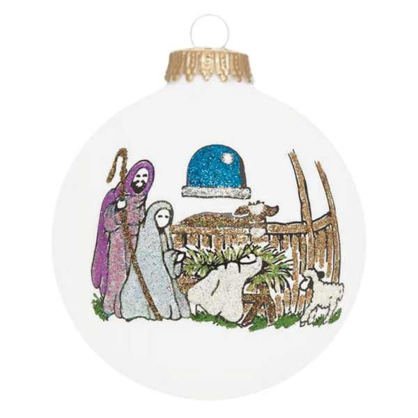 Heart Gifts by Teresa Nativity Ornament