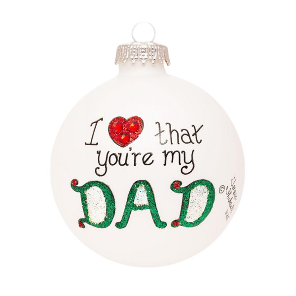 Heart Gifts by Teresa - Dad Heart Ornament