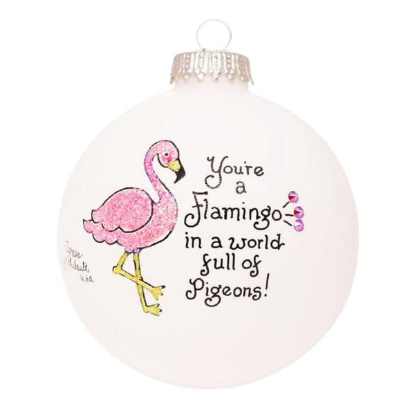 Heart Gifts by Teresa - Flamingo Ornament
