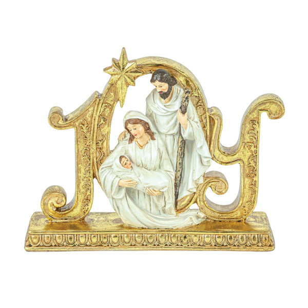 Joy Holy Family Tabletop Figurine