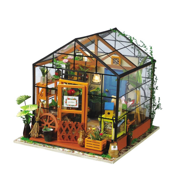 Cathy's Flower House Mini Dollhouse Kit