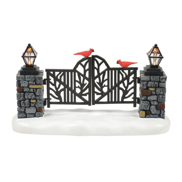 Department 56 - LED Cardinal Christmas Gate