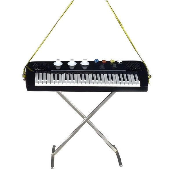 Electric Keyboard Ornament