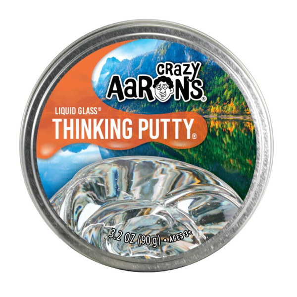 Liquid Glass Thinking Putty Tin