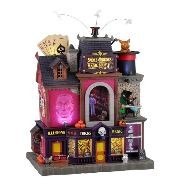 Lemax - Spooky Town - Smoke & Mirrors Magic Shop