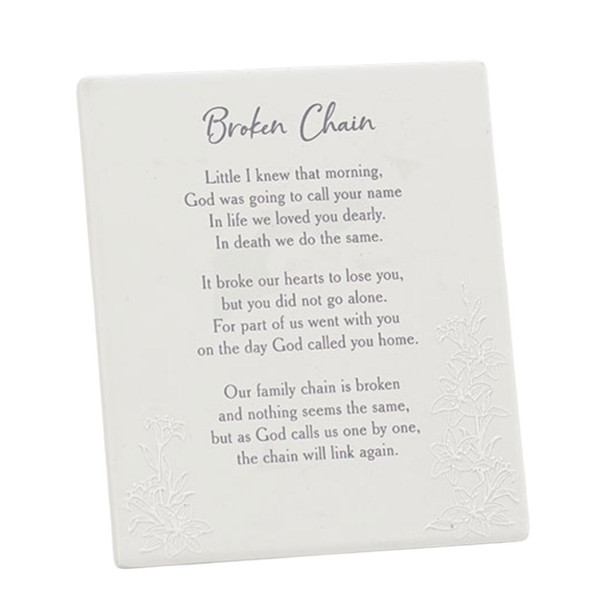 Memorial Wall Plaque w/ Easel - Gift Box