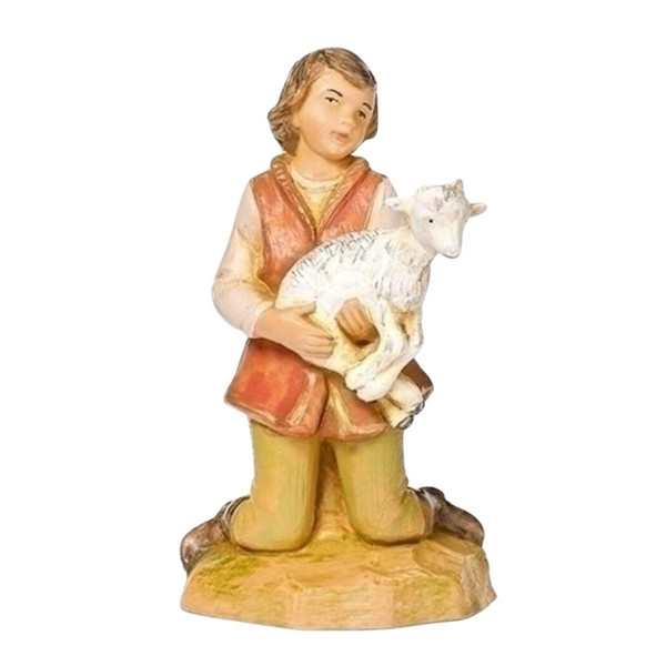 Fontanini - 5 Inch Zane, Shepherd w/ Goat