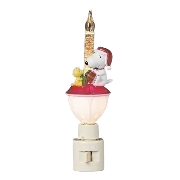 Snoopy w/ Present Bubble Nite Lite