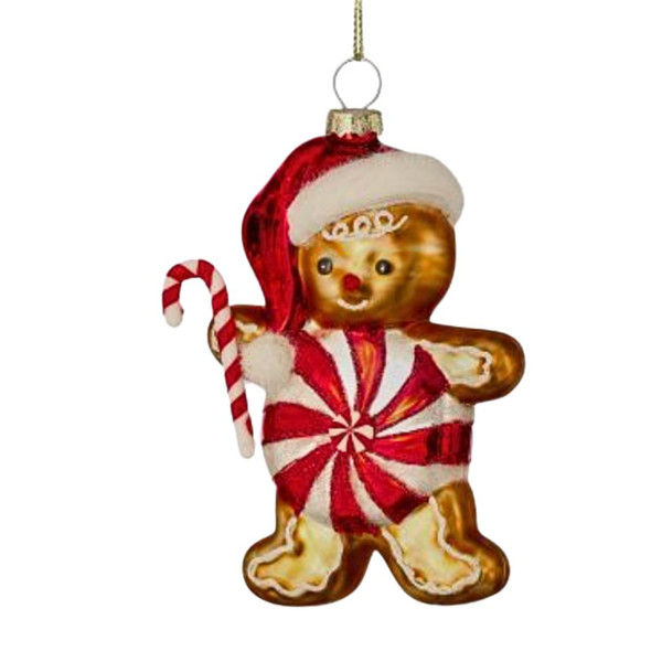 Candy Gingerbread Man Ornament