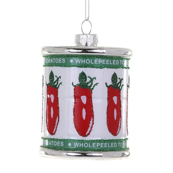 Cody Foster Whole Peeled Tomato Can Ornament